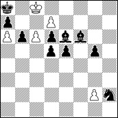 wKc8, wBa6c6d7g2, sKa8, sLe6f6, sSh2, sBa7b6d5d6e5g5